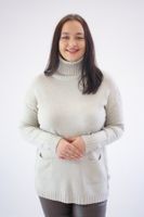 Sweter Golf z Kieszeniami Beżowy UNI