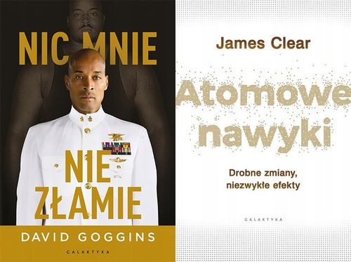 ZESTAW 2w1 NIC MNIE NIE ZŁAMIE + ATOMOWE NAWYKI na Arena.pl