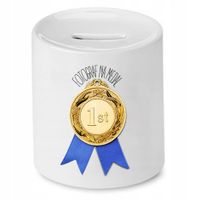 Skarbonka Dla Fotografa Na Medal Prezent Z Nadrukiem Ze Zdjęciem