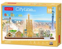 Puzzle 3D City Line Barcelona    2569