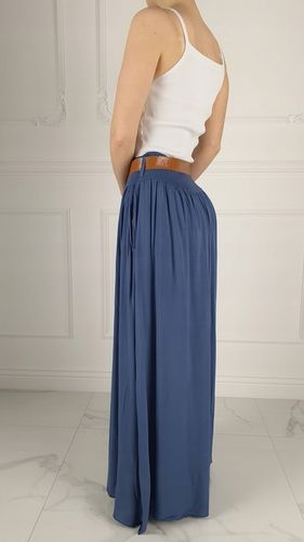 ZWIEWNA DŁUGA SPÓDNICA MAXI DO KOSTEK BOHO DAMSKA na Arena.pl