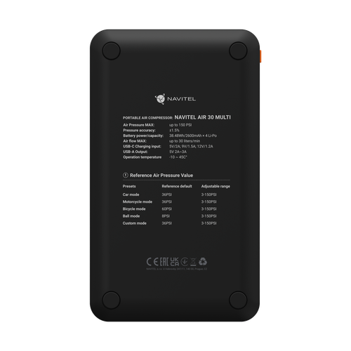 Kompresor powietrza NAVITEL AIR30 MULTI na Arena.pl