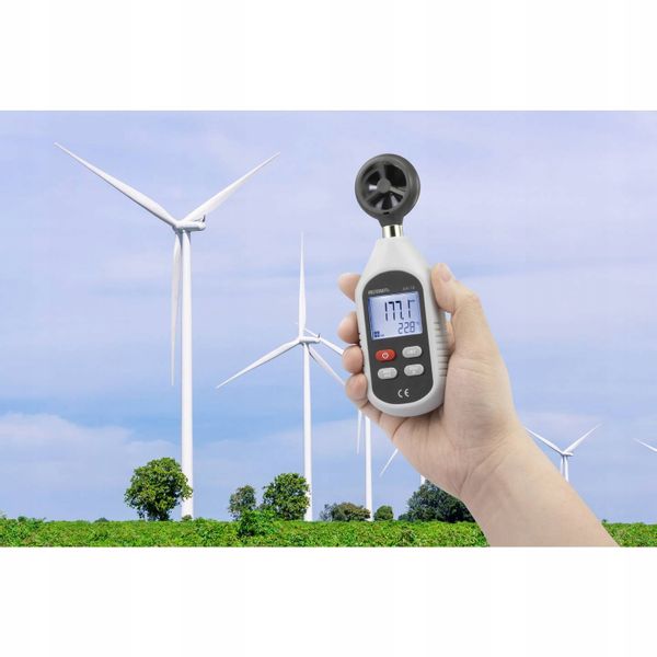 Anemometr wiatromierz pomiar temperatury zdjęcie 4