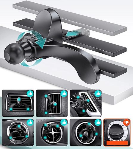 MOCNY UCHWYT SAMOCHODOWY NA TELEFON DO KRATKI na Arena.pl