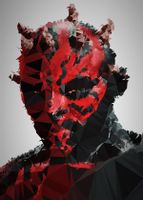 POLYamory - Darth Maul, Gwiezdne Wojny Star Wars - plakat 70x100 cm
