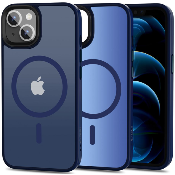 TECH-PROTECT MAGMAT MAGSAFE IPHONE 13 MATTE NAVY zdjęcie 1