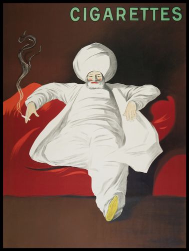 Plakat 60x80cm  Cigarettes, Cappiello Vintage do Salonu na Arena.pl