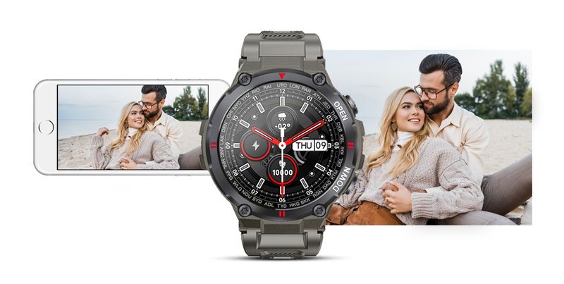 smartwatch giewont szary gw430-2 zdjęcie 11