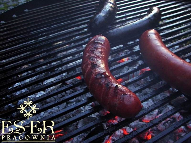 Ruszt do grilla wiszącego - stalowy - okrągły - 50 cm ES-ER zdjęcie 4