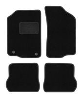 Dywaniki welurowe LUX Volkswagen Scirocco II 1981-1992 czarne