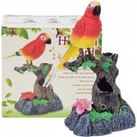 ŚPIEWAJĄCE PTASZKI NA PRZYBORY DŁUGOPISY ORGANIZER FIGURKA NA BATERIE