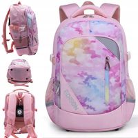 Plecak Szkolny Tornister Różowy dla Dziewczynki Pro Klasy 1-8 + Wodoodporny