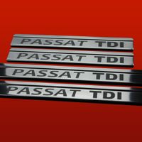 Listwa progowa VOLKSWAGEN PASSAT B7 PASSAT TDI Stal nierdzewna 304 połysk