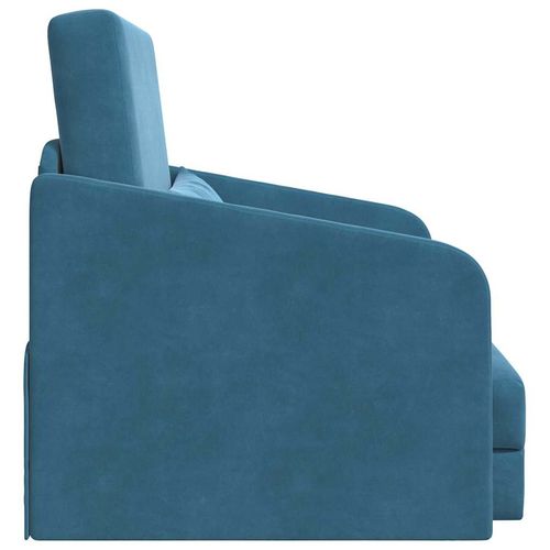 Sofa Bed Niebieski 65 x 80 x 83 cm Aksamit na Arena.pl