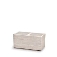 doniczka madera case eco wood - biały fsc mix - pp-mda600w