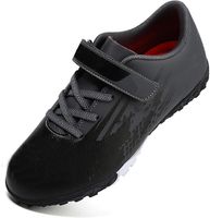 Buty Piłkarskie Dziecięce Czarne na Halę i Sztuczną Murawę Rozmiar 31