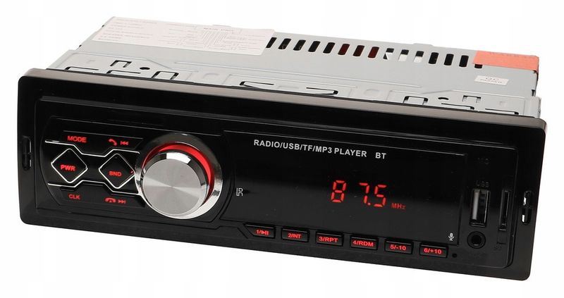 Radio Samochodowe BLUETOOTH USB TF Pilot FM MP3 4069 zdjęcie 1