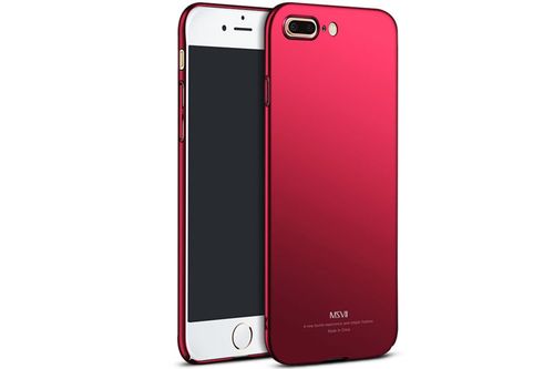 Etui MSVII Thin Case do Apple iPhone 8 Plus Czerwone + Szkło na Arena.pl