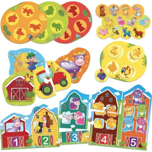 Gra edukacyjna 3w1. Farma na Arena.pl