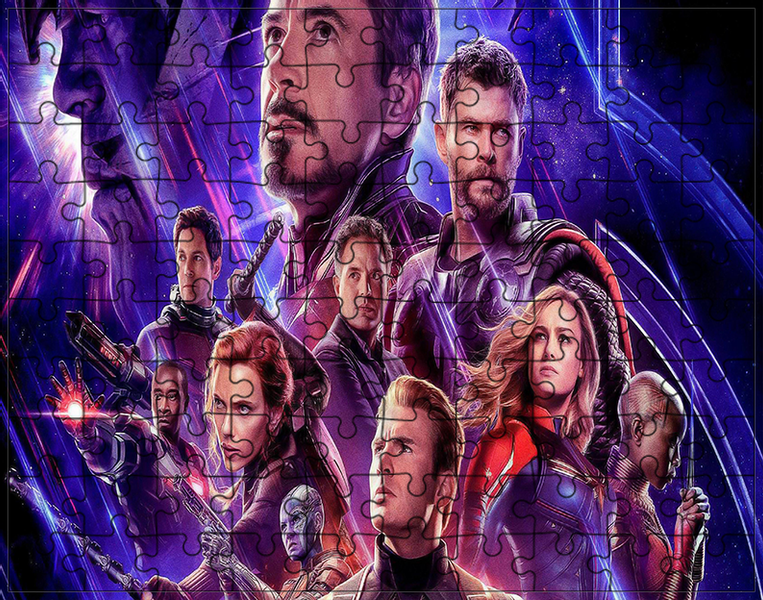 Puzzle Avengers zdjęcie 1