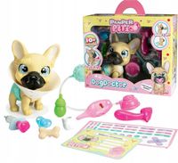 Pamper Petz Interaktywny Zestaw Weterynarza Piesek Buldog Pieluszkowy Gang