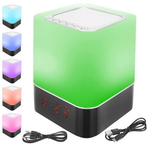 Głośnik bluetooth lampka nocna budzik 3w1 na Arena.pl