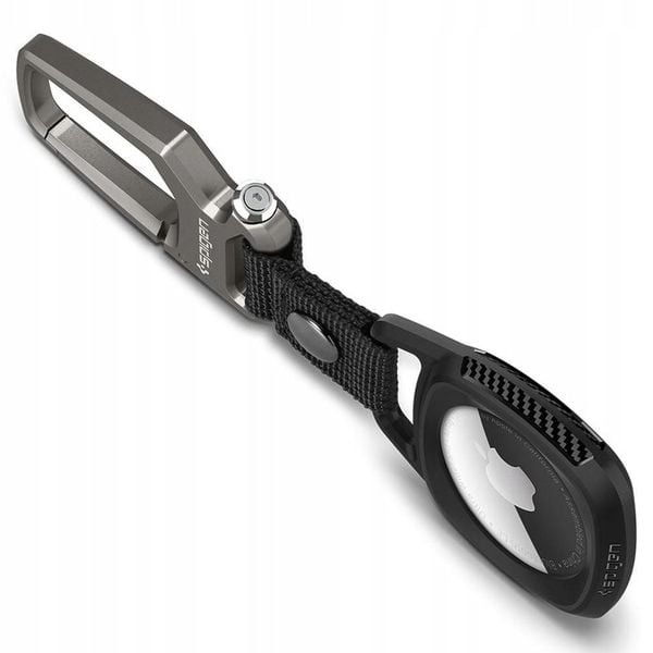 Etui do AirTag, Spigen Rugged, case wsuwka brelok zdjęcie 4