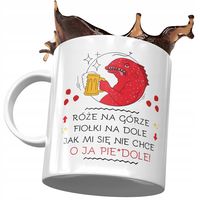 Kubek Śmieszny Zabawny Róże Na Górze Prezent Z Nadrukiem Ze Zdjęciem