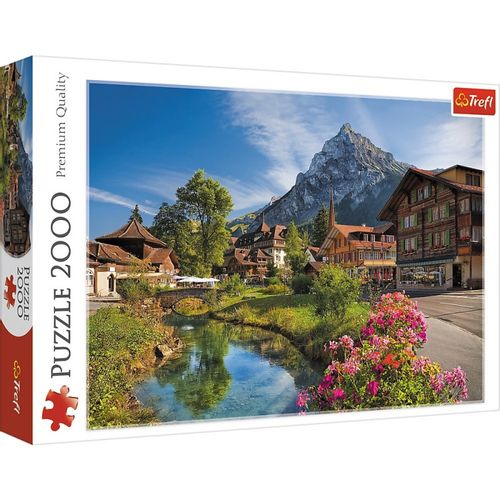 Puzzle 2000 Elementów Alpy Latem na Arena.pl