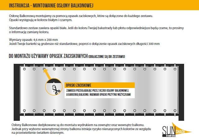 OSŁONA BALKONOWA GRAFICZNA zdjęcie 7