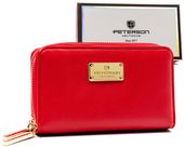 portfel damski eko ptn 007-f8-7807 red
