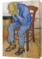 Obraz 40x60cm  At Eternity's Gate, Van Gogh Vintage do Salonu