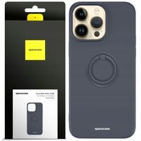 ETUI SILIKONOWE SPACECASE RING CASE OBUDOWA DO IPHONE 14 PRO MAX + SZKŁO