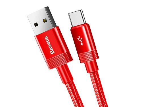 Kabel Baseus 3w1 USB-C Lightning micro USB 3.5A 1.2m Red na Arena.pl