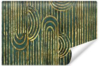 Fototapeta Abstrakcyjne Złote ŁUKI Wzór Geometryczny 400cm x 280cm