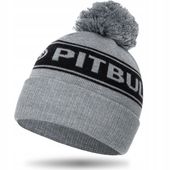 CZAPKA ZIMOWA PIT BULL Z POMPONEM CIEPŁA WYGODNA PITBULL