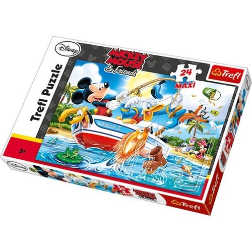 Trefl 24 elementy Maxi, Na rybach na Arena.pl