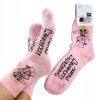 Prezent skarpety skarpetki na Dzień Matki mamy ojca taty urodziny WZORY