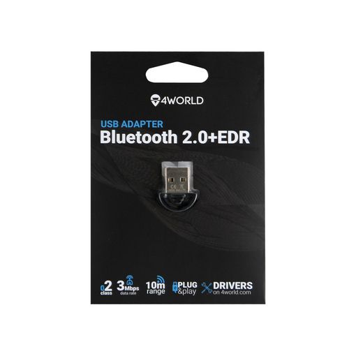 Adapter Bluetooth  4World USB- v2.0 + EDR2.1, Klasa 2 na Arena.pl