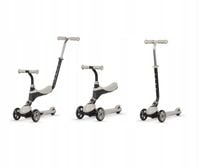 QPLAY SEMA 3W1 HULAJNOGA BEŻOWA DLA DZIECI JEŹDZIK PCHACZ RĄCZKA SIEDZENIE