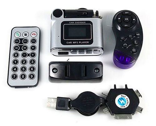 TRANSMITER FM USB BLUETOOTH 2 PILOTY KIEROWNICĘ A9 na Arena.pl