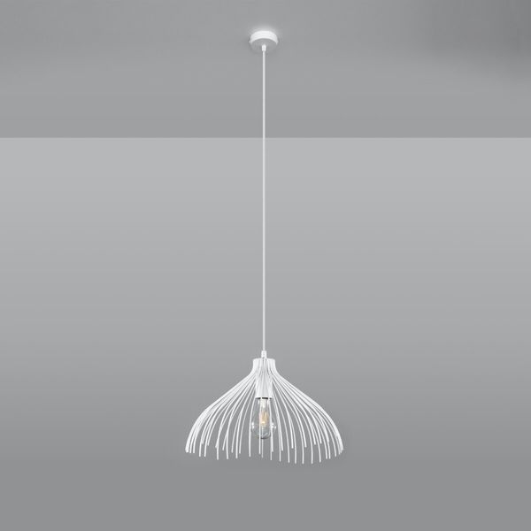 Lampa wisząca UMB biały zdjęcie 2