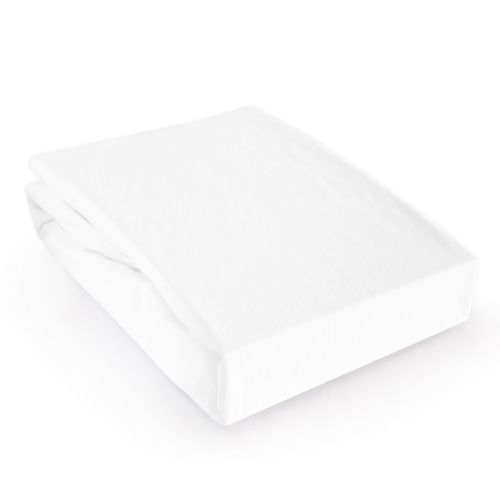 Ochraniacz 70x140 prześcieradło z gumką białe 2w1 na Arena.pl