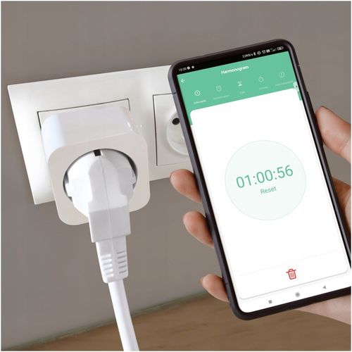 Inteligentne Gniazdko Programator Czasowy Watomierz Bolec WIFI TUYA na Arena.pl