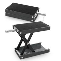 19531 Podnośnik serwisowy do motocykla stojak korbowy z uchwytem regulowany