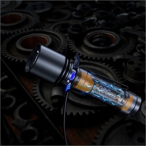 Latarka diodowa Fenix C7 3000lm 470m USB-C + Akumulator + Dodatki na Arena.pl