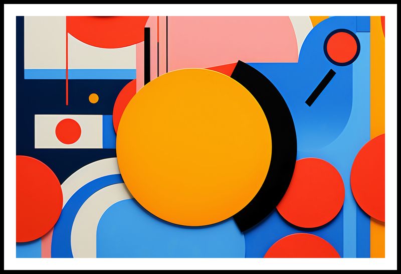Plakat 91,5x60cm Kalejdoskop Emocji zdjęcie 3