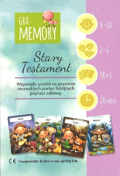 Wielka Biblia mały ja Gra memory Stary Testament - karty zdjęcie 2