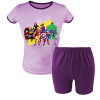 Krótka Piżama dziecięca Avengers - Superbohaterowie