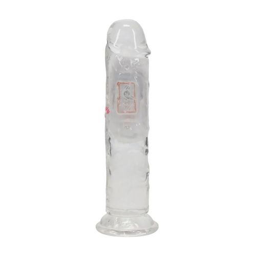 Led Vibrating Straight Cock - 15 Cm - Transparent na Arena.pl